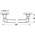 Ручка для ванной GROHE Grandera, хром/золото (40633IG0) Ручка для ванной GROHE Grandera, хром/золото (40633IG0)