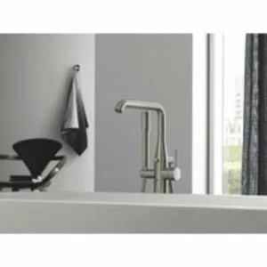 Внешняя часть смесителя для ванны GROHE Essence напольного монтажа, никель матовый (23491EN1) Внешняя часть смесителя для ванны GROHE Essence напольного монтажа, никель матовый (23491EN1)