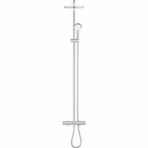 Душевая система GROHE Tempesta Cosmopolitan System 250 с термостатом для ванны, хром (26672000) Душевая система GROHE Tempesta Cosmopolitan System 250 с термостатом для ванны, хром (26672000)