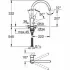 Смеситель для кухни GROHE BauEdge, хром (31233001) Смеситель для кухни GROHE BauEdge, хром (31233001)