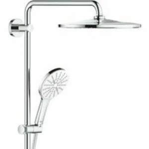 Душевая система GROHE Rainshower SmartActive 310 с термостатом для душа, белая луна (26647LS0) Душевая система GROHE Rainshower SmartActive 310 с термостатом для душа, белая луна (26647LS0)