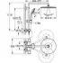 Душевая система GROHE Vitalio Joy 310 с термостатом для душа, хром (26400001) Душевая система GROHE Vitalio Joy 310 с термостатом для душа, хром (26400001)
