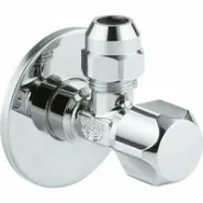 Вентиль угловой 1/2″ - 3/8″, GROHE, хром, (2201800M)