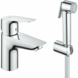 Смеситель для раковины GROHE BauEdge с гигиеническим душем, хром (23757001) Смеситель для раковины GROHE BauEdge с гигиеническим душем, хром (23757001)