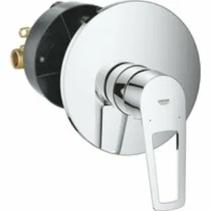 Смеситель для душа GROHE BauLoop в комплекте с монтажной частью, хром (29080001) Смеситель для душа GROHE BauLoop в комплекте с монтажной частью, хром (29080001)
