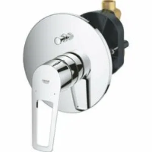 Смеситель для ванны GROHE BauLoop в комплекте с монтажной частью, хром (29081001) Смеситель для ванны GROHE BauLoop в комплекте с монтажной частью, хром (29081001)