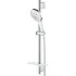 Душевой гарнитур GROHE RainShower SmartActive 130 с мыльницей, 3 режима струи, душевая штанга 600 мм, 12 л/мин, хром (26546000) Душевой гарнитур GROHE RainShower SmartActive 130 с мыльницей, 3 режима струи, душевая штанга 600 мм, 12 л/мин, хром (26546000)