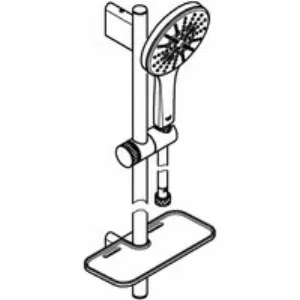 Душевой гарнитур GROHE RainShower SmartActive 130 с мыльницей, 3 режима струи, душевая штанга 600 мм, 12 л/мин, хром (26546000) Душевой гарнитур GROHE RainShower SmartActive 130 с мыльницей, 3 режима струи, душевая штанга 600 мм, 12 л/мин, хром (26546000)