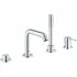 Смеситель для ванны GROHE Essence на 4 отверстия, на край ванны, хром (19578001) Смеситель для ванны GROHE Essence на 4 отверстия, на край ванны, хром (19578001)