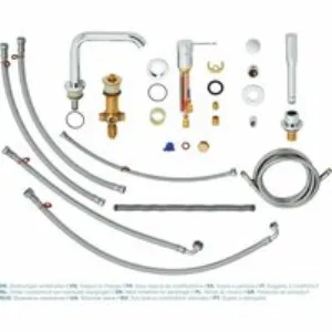 Смеситель для ванны GROHE Essence на 4 отверстия, на край ванны, хром (19578001) Смеситель для ванны GROHE Essence на 4 отверстия, на край ванны, хром (19578001)