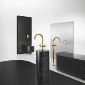 Внешняя часть смесителя для ванны GROHE Atrio напольного монтажа, двухвентильный, холодный рассвет глянец (25044GL3) Внешняя часть смесителя для ванны GROHE Atrio напольного монтажа, двухвентильный, холодный рассвет глянец (25044GL3)