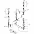 Смеситель для раковины GROHE Essence на 3 отверстия с донным клапаном, M-size, хром (20296001) Смеситель для раковины GROHE Essence на 3 отверстия с донным клапаном, M-size, хром (20296001)