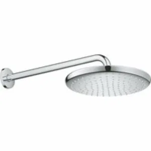 Верхний душ GROHE Tempesta 250, 9,5 л/мин, 1 режим, 380 мм, хром/белый (26668000) Верхний душ GROHE Tempesta 250, 9,5 л/мин, 1 режим, 380 мм, хром/белый (26668000)