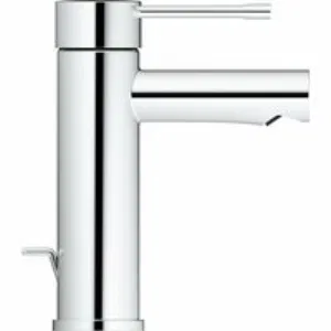 Смеситель для раковины GROHE Essence с донным клапаном, S-size, хром (32898001) Смеситель для раковины GROHE Essence с донным клапаном, S-size, хром (32898001)