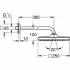 Верхний душ GROHE Tempesta Cube 250, 9,5 л/мин, 1 режим, 380 мм, хром/белый (26687000) Верхний душ GROHE Tempesta Cube 250, 9,5 л/мин, 1 режим, 380 мм, хром/белый (26687000)