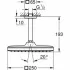 Верхний душ GROHE Tempesta cube 250, 9,5 л/мин, 1 режим, 142 мм, хром/белый (26688000) Верхний душ GROHE Tempesta cube 250, 9,5 л/мин, 1 режим, 142 мм, хром/белый (26688000)