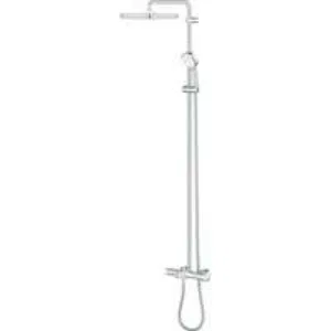 Душевая система GROHE Tempesta Cosmopolitan System 250 Cube с термостатом для ванны, хром (26691000) Душевая система GROHE Tempesta Cosmopolitan System 250 Cube с термостатом для ванны, хром (26691000)
