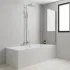 Душевая система GROHE Tempesta Cosmopolitan System 250 Cube с термостатом для ванны, хром (26691000) Душевая система GROHE Tempesta Cosmopolitan System 250 Cube с термостатом для ванны, хром (26691000)