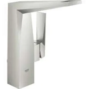 Смеситель для раковины GROHE Allure Brilliant с высоким изливом, с донным клапаном, суперсталь (23109DC0) Смеситель для раковины GROHE Allure Brilliant с высоким изливом, с донным клапаном, суперсталь (23109DC0)