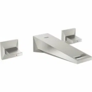 Внешняя часть смесителя для раковины GROHE Allure Brilliant настенного монтажа на 3 отверстия, вынос 161 мм, суперсталь (20346DC0) Внешняя часть смесителя для раковины GROHE Allure Brilliant настенного монтажа на 3 отверстия, вынос 161 мм, суперсталь (20346DC0)