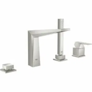 Смеситель для ванны GROHE Allure Brilliant на 4 отверстия, на край ванны, суперсталь (19787DC1) Смеситель для ванны GROHE Allure Brilliant на 4 отверстия, на край ванны, суперсталь (19787DC1)