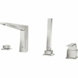 Смеситель для ванны GROHE Allure Brilliant на 4 отверстия, на край ванны, суперсталь (19787DC1) Смеситель для ванны GROHE Allure Brilliant на 4 отверстия, на край ванны, суперсталь (19787DC1)