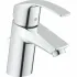 Набор для ванной комнаты: Смеситель для раковины GROHE Eurosmart New и мини-раковина GROHE Euro Ceramic 45 см (NC0008) Набор для ванной комнаты: Смеситель для раковины GROHE Eurosmart New и мини-раковина GROHE Euro Ceramic 45 см (NC0008)
