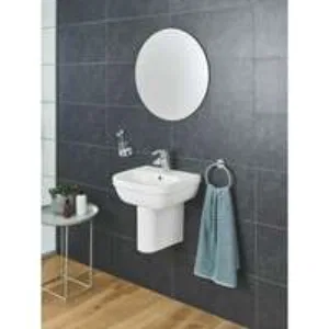 Набор для ванной комнаты: Смеситель для раковины GROHE Eurosmart New и мини-раковина GROHE Euro Ceramic 45 см (NC0008) Набор для ванной комнаты: Смеситель для раковины GROHE Eurosmart New и мини-раковина GROHE Euro Ceramic 45 см (NC0008)