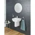 Набор для ванной комнаты: Смеситель для раковины GROHE Eurosmart New и мини-раковина GROHE Euro Ceramic 45 см (NC0008) Набор для ванной комнаты: Смеситель для раковины GROHE Eurosmart New и мини-раковина GROHE Euro Ceramic 45 см (NC0008)