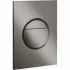 Панель смыва для унитаза GROHE Nova Cosmopolitan S, 3 режима, темный графит глянцевый (37601A00) Панель смыва для унитаза GROHE Nova Cosmopolitan S, 3 режима, темный графит глянцевый (37601A00)