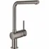Смеситель для кухни GROHE Minta с поворотным L-изливом, темный графит глянец (31375A00) Смеситель для кухни GROHE Minta с поворотным L-изливом, темный графит глянец (31375A00)