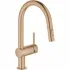 Смеситель для кухни GROHE Minta с вытяжным душем, C-образный излив, теплый закат матовый (32321DL2) Смеситель для кухни GROHE Minta с вытяжным душем, C-образный излив, теплый закат матовый (32321DL2)