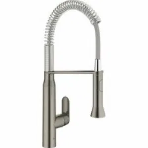 Смеситель для кухни GROHE K7 профессиональный, уменьшенный вариант, темный графит матовый (31379AL0) Смеситель для кухни GROHE K7 профессиональный, уменьшенный вариант, темный графит матовый (31379AL0)