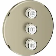 Внешняя часть переключателя потоков GROHE Grohtherm SmartControl на 3 потребителя, никель матовый (29122EN0)