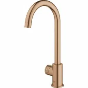 Комплект для кухни GROHE Red Mono II с бойлером M-size, с вертикальным вентилем с C-образным изливом, теплый закат матовый (30085DL1) Комплект для кухни GROHE Red Mono II с бойлером M-size, с вертикальным вентилем с C-образным изливом, теплый закат матовый (30085DL1)