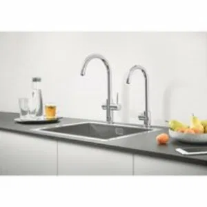 Смеситель для кухонной мойки GROHE Blue Professional с функцией фильтрации, с системой охлаждения и газирования воды, Wi-Fi, хром (31323002) Смеситель для кухонной мойки GROHE Blue Professional с функцией фильтрации, с системой охлаждения и газирования воды, Wi-Fi, хром (31323002)