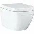 Унитаз GROHE Euro Ceramic подвесной, компактный, с сиденьем с микролифтом, альпин-белый (39693000) Унитаз GROHE Euro Ceramic подвесной, компактный, с сиденьем с микролифтом, альпин-белый (39693000)