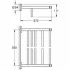 Полочка для полотенец GROHE Essentials 550 мм, никель матовый (40800EN1) Полочка для полотенец GROHE Essentials 550 мм, никель матовый (40800EN1)