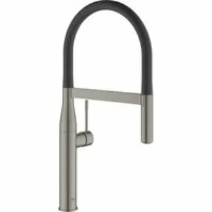 Смеситель для кухни GROHE Essence профессиональный, темный графит матовый (30294AL0) Смеситель для кухни GROHE Essence профессиональный, темный графит матовый (30294AL0)
