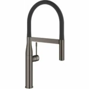 Смеситель для кухни GROHE Essence профессиональный, темный графит глянец (30294A00) Смеситель для кухни GROHE Essence профессиональный, темный графит глянец (30294A00)