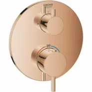 Внешняя часть термостата для душа GROHE Atrio на 2 потребителя, теплый закат глянец (24134DA3)