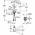 Смеситель для раковины GROHE Atrio, холодный рассвет глянец (32043GL3) Смеситель для раковины GROHE Atrio, холодный рассвет глянец (32043GL3)