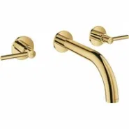 Внешняя часть смесителя для раковины GROHE Atrio на 3 отверстия, холодный рассвет глянец (20169GL3)