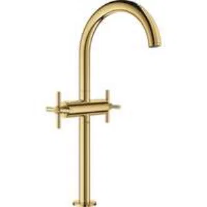 Смеситель для раковины GROHE Atrio двухвентильный, XL-Size, холодный рассвет глянец (21044GL3) Смеситель для раковины GROHE Atrio двухвентильный, XL-Size, холодный рассвет глянец (21044GL3)