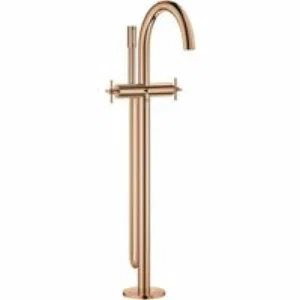 Внешняя часть смесителя для ванны GROHE Atrio напольного монтажа, двухвентильный, теплый закат глянец (25044DA3) Внешняя часть смесителя для ванны GROHE Atrio напольного монтажа, двухвентильный, теплый закат глянец (25044DA3)