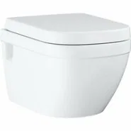 Унитаз GROHE Euro Ceramic подвесной с сиденьем с микролифтом, альпин-белый (39703000)