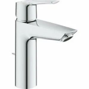 Смеситель для раковины однорычажный GROHE QuickFix Start с донным клапаном, M-Size, хром, (23552002) Смеситель для раковины однорычажный GROHE QuickFix Start с донным клапаном, M-Size, хром, (23552002)