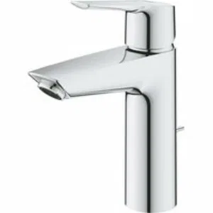 Смеситель для раковины однорычажный GROHE QuickFix Start с донным клапаном, M-Size, хром, (23552002) Смеситель для раковины однорычажный GROHE QuickFix Start с донным клапаном, M-Size, хром, (23552002)