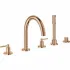 Смеситель для ванны GROHE Atrio двухвентильный, на 5 отверстий, на край ванны, теплый закат глянец (19922DA3) Смеситель для ванны GROHE Atrio двухвентильный, на 5 отверстий, на край ванны, теплый закат глянец (19922DA3)