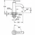 Кран для раковины GROHE Atrio, без функции смешивания, XS-Size, холодный рассвет глянец (20021GL3) Кран для раковины GROHE Atrio, без функции смешивания, XS-Size, холодный рассвет глянец (20021GL3)